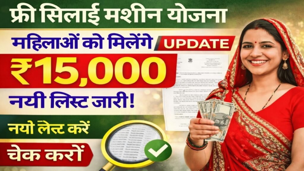 फ्री सिलाई मशीन योजना