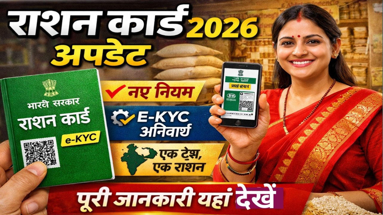 राशन कार्ड अपडेट 2026